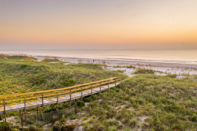 Beach Walk Amelia Island